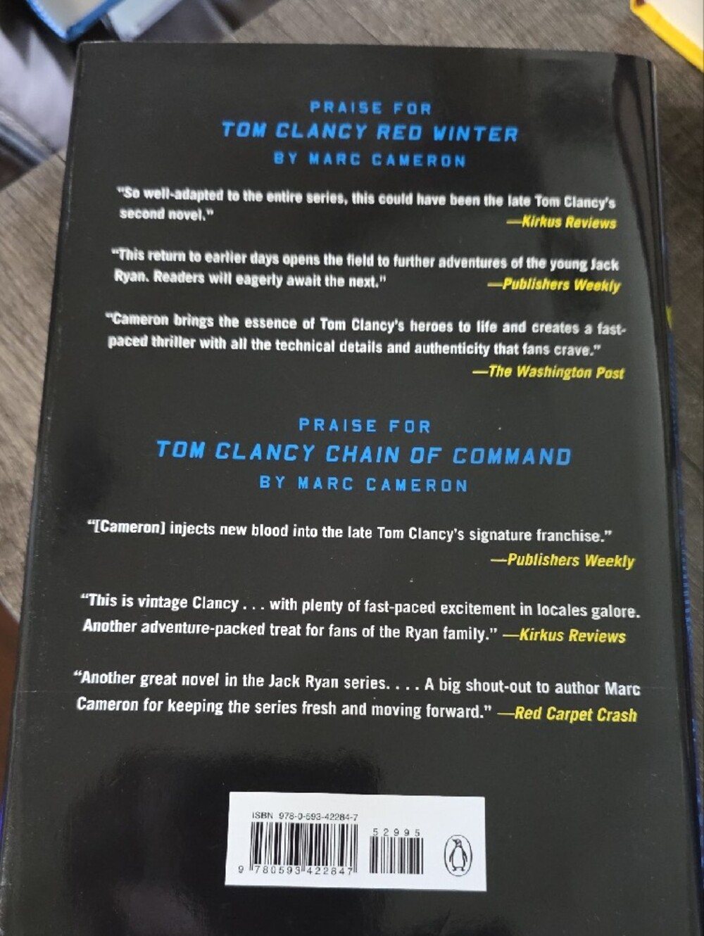 Tom Clancy Command and Control Hardcover Book - Picture 2 of 2